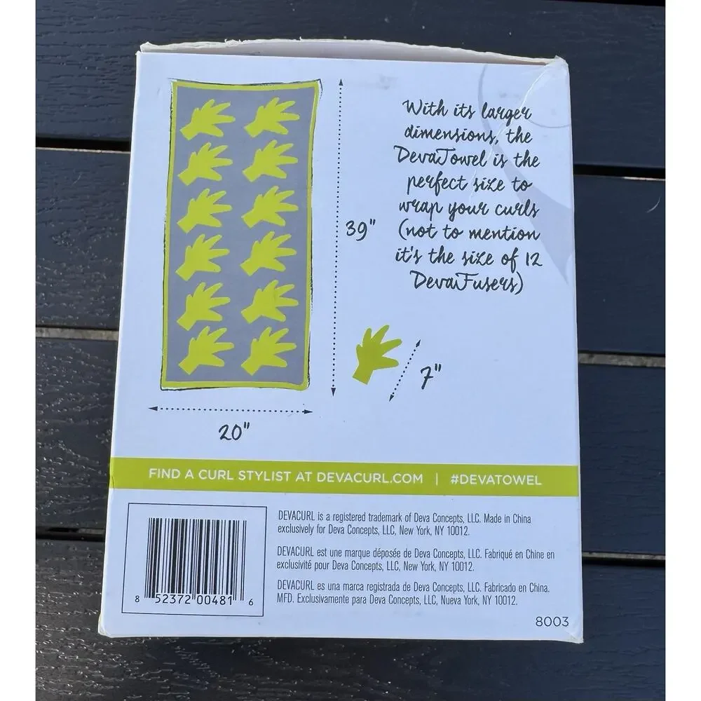 Devacurl Devatowel Anti-frizz Microfiber Hair Towel